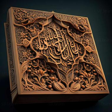 3D model Har Gobind of the Quran (STL)